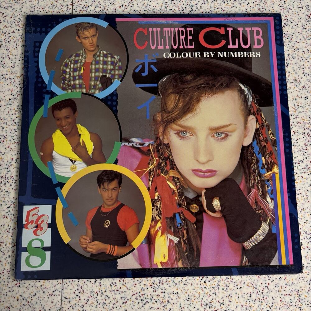 Culture Club - Colour By Numbers - 1983 Virgin Vinyl Album Music